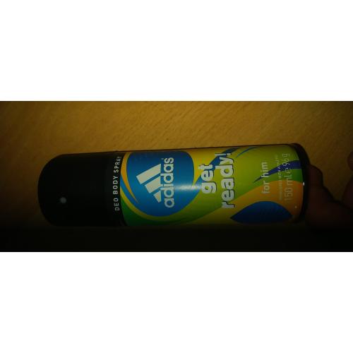 Adidas Get Ready! for Him, Refreshing Body Fragrance Deodorant Spray (Dezodorant dla mężczyzn w atomizerze) - opinie | zdjęcie do recenzji od majamonika
