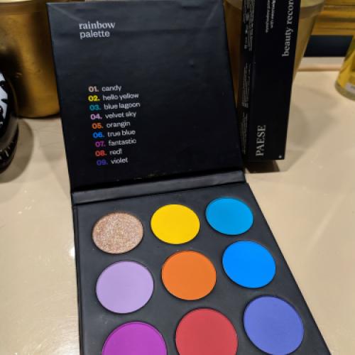 Paese Rainbow Palette (Paleta cieni do powiek) - opinie | zdjęcie do recenzji od nat_makeup_art - 2