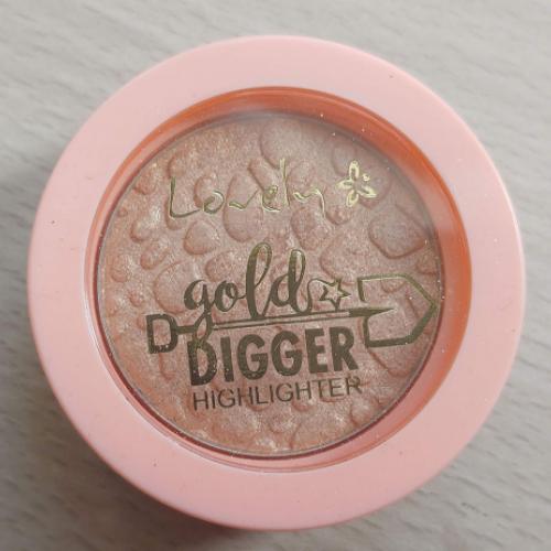 Lovely Gold Digger Highlighter (Złoty rozświetlacz do twarzy) - opinie | zdjęcie do recenzji od Bu_ka - 1