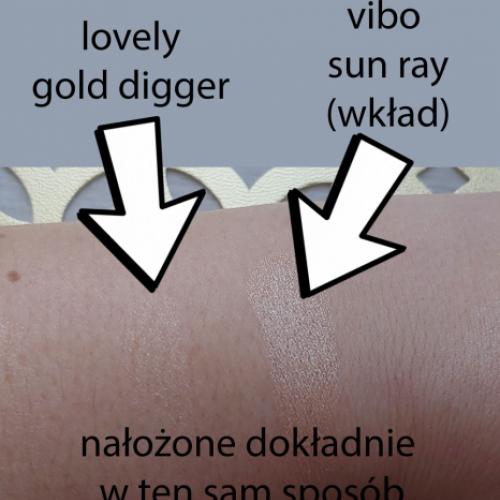 Lovely Gold Digger Highlighter (Złoty rozświetlacz do twarzy) - opinie | zdjęcie do recenzji od Bu_ka - 4