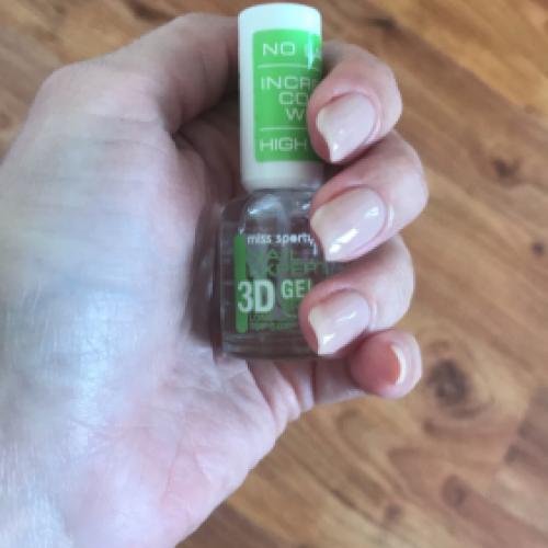 Miss Sporty Nail Expert, 3D Gel Effect Top Coat - opinie | zdjęcie do recenzji od rozarozewicz - 1