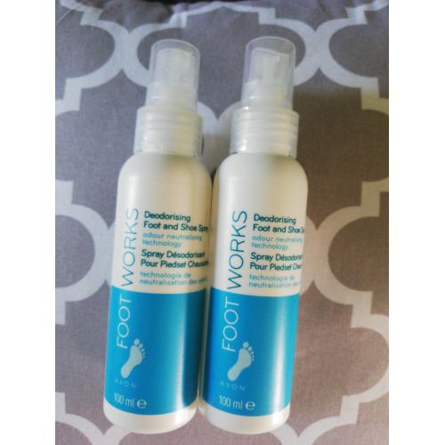 Avon Foot Works, Odour Neutralising Foot and Shoe Spray (Spray do stóp i obuwia z technologią neutralizacji zapachów) - opinie | zdjęcie do recenzji od SYLWCIA188