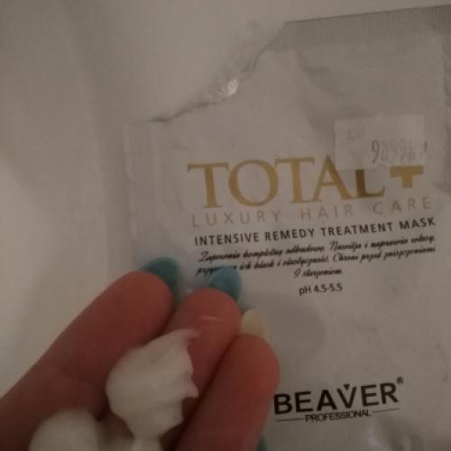 Beaver Professional Total, Hydro Expert Mask (Intensywna maska w saszetce) - opinie | zdjęcie do recenzji od Justa12340 - 2