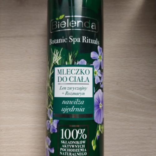 Bielenda Botanic Spa Rituals,  Mleczko do ciała  `Len zwyczajny + rozmaryn` - opinie | zdjęcie do recenzji od Bu_ka