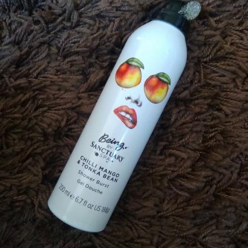 Being by Sanctuary Spa Chilli Mango & Tonka Bean, Shower Burst (Pianka pod prysznic) - opinie | zdjęcie do recenzji od MoniaPasi - 1