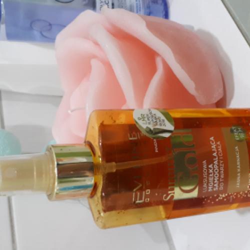 Eveline Cosmetics Summer Gold, Luksusowa mgiełka samoopalająca 5 w 1 - opinie | zdjęcie do recenzji od niusiaczek22