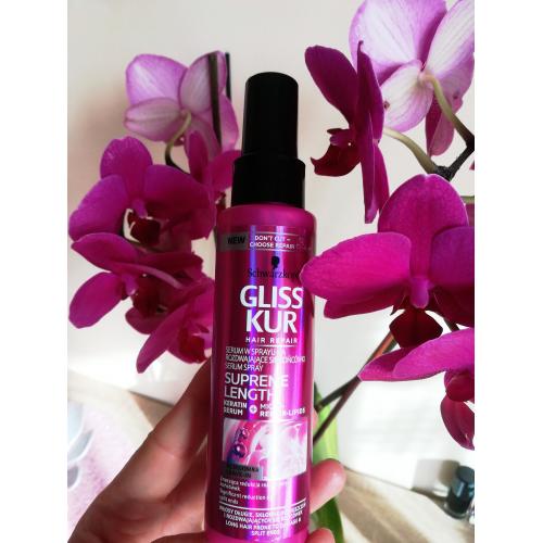 Schwarzkopf Gliss Supreme Length, Serum (Serum w sprayu na rozdwajające się końcówki) - opinie | zdjęcie do recenzji od cornilia84