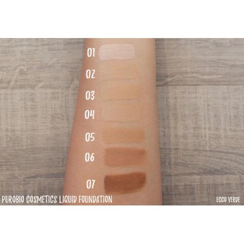 puroBIO cosmetics Sublime, Liquid Foundation (stara wersja) (Podkład kryjąco-matujący) - opinie | zdjęcie do recenzji od Koliberek1990