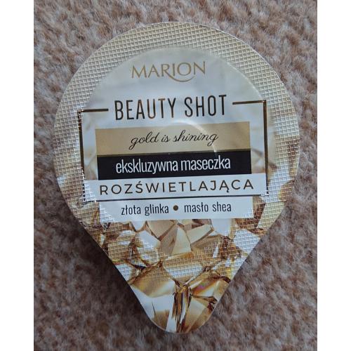 Marion Beauty Shot, Ekskluzywna maseczka rozświetlająca `Gold is shining` - opinie | zdjęcie do recenzji od Adashi - 4