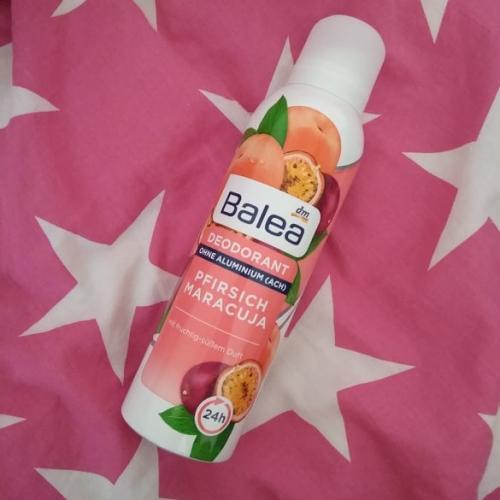 Balea Pfirsich & Maracuja Deodorant Spray 24h (Dezodorant w sprayu `Brzoskwinia i marakuja`) - opinie | zdjęcie do recenzji od MoniaPasi - 1