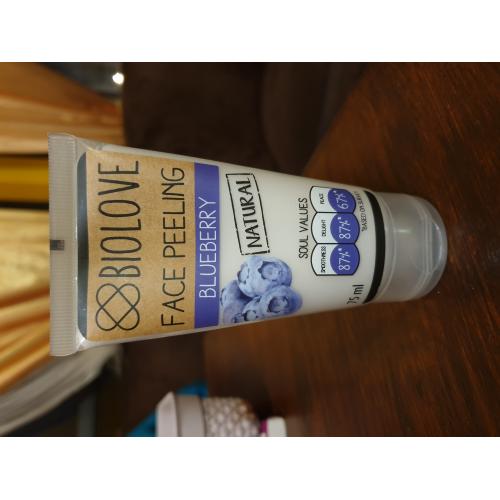 Biolove Blueberry, Face Peeling (Peeling do twarzy do cery suchej `Borówka `) - opinie | zdjęcie do recenzji od Glowbaby