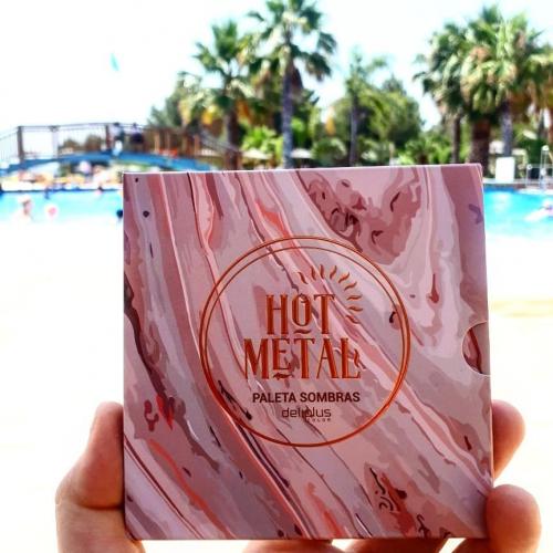 Deliplus Color, Hot Metal Eyeshadow Palette (Paleta 9 cieni do powiek) - opinie | zdjęcie do recenzji od n_makeupworld - 1