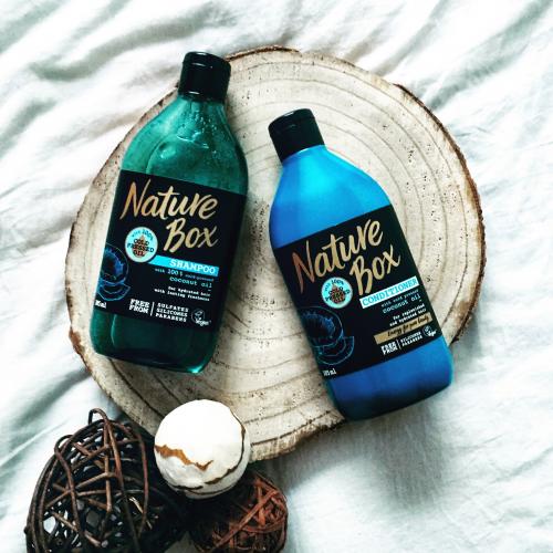 Nature Box Szampon z olejem kokosowym - opinie | zdjęcie do recenzji od What_makes_me_enjoy