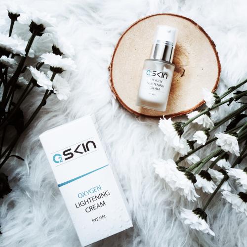 o2skin Oxygen Lightening Cream Eye Gel (Tlenowy rozświetlający krem - żel pod oczy 30% tlenu) - opinie | zdjęcie do recenzji od What_makes_me_enjoy
