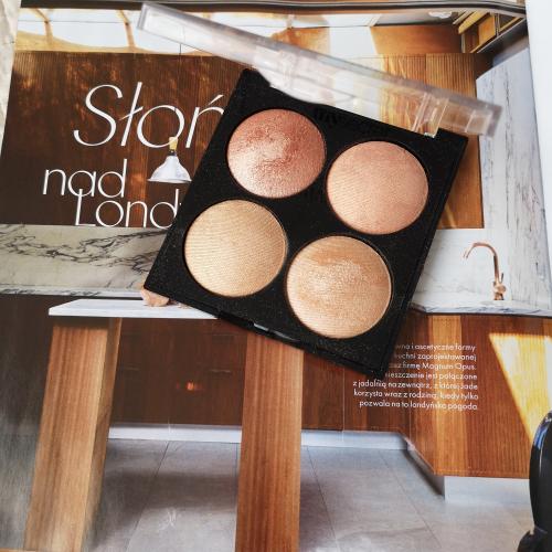 My Secret Face Illuminator Powder Palette (Paleta czterech wypiekanych rozświetlaczy) - opinie | zdjęcie do recenzji od Pheenomeenal