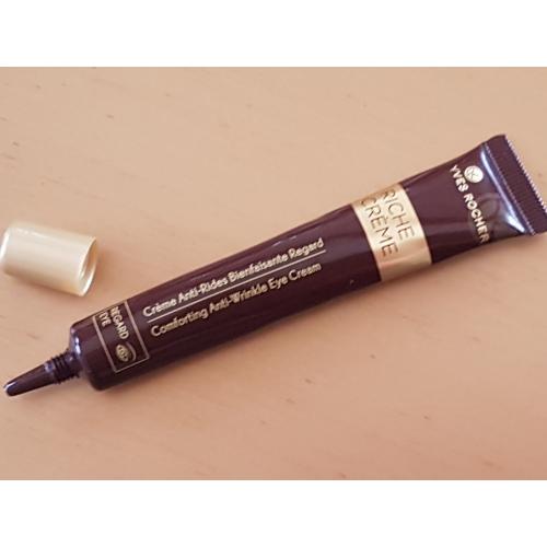 Yves Rocher Riche Creme, Comforting Anti - Wrinkle Eye Cream (Przeciwzmarszczkowy krem regenerujący pod oczy) - opinie | zdjęcie do recenzji od Iwona_C