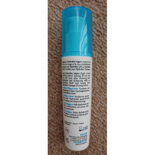 Bioderma Hydrabio, Light Cream (Krem nawilżający o lekkiej konsystencji (stara wersja)) - opinie | zdjęcie do recenzji od Adashi - 2