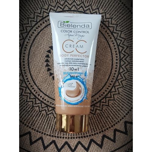 Bielenda Color Control, Aqua Magic CC Cream, Multifunkcyjny krem korygujący do ciała 10 w 1 wodoodporny SPF 6 - opinie | zdjęcie do recenzji od alien125