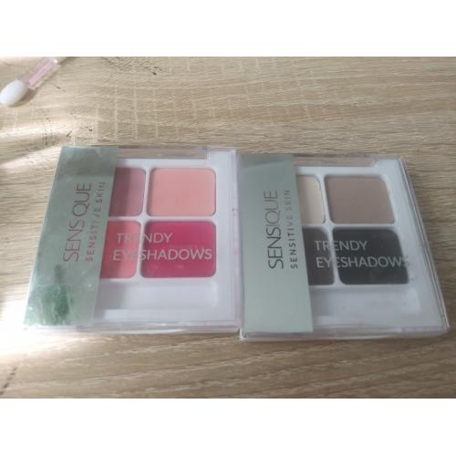 Sensique Sensitive Skin, Trendy Eyeshadows (Poczwórne cienie do powiek) - opinie | zdjęcie do recenzji od czaderka222 - 1