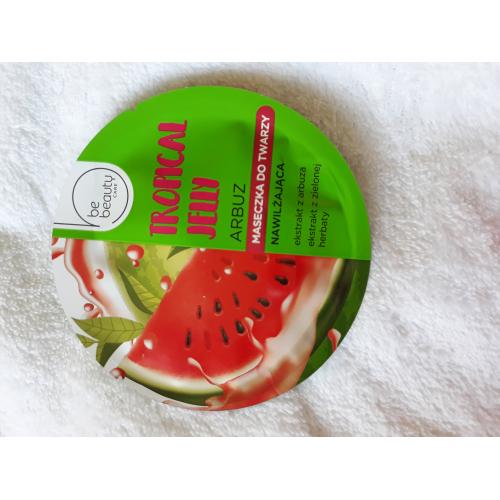 bebeauty Tropical Jelly, Maseczka do twarzy nawilżająca `Arbuz` - opinie | zdjęcie do recenzji od Ann9555
