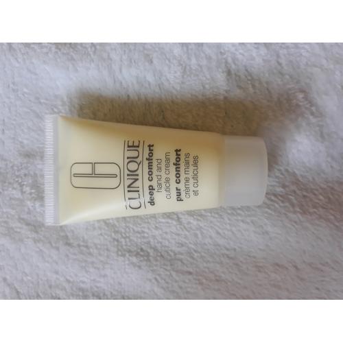 Clinique Deep Comfort Hand and Cuticle Cream (Odżywczy krem do skóry dłoni i paznokci) - opinie | zdjęcie do recenzji od Ann9555