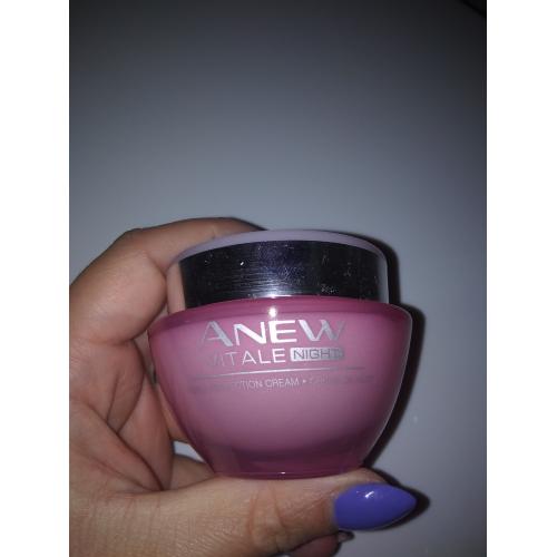 Avon Anew Vitale 25+,  Night Gel Cream (Żel - krem na noc) - opinie | zdjęcie do recenzji od ILikeRead