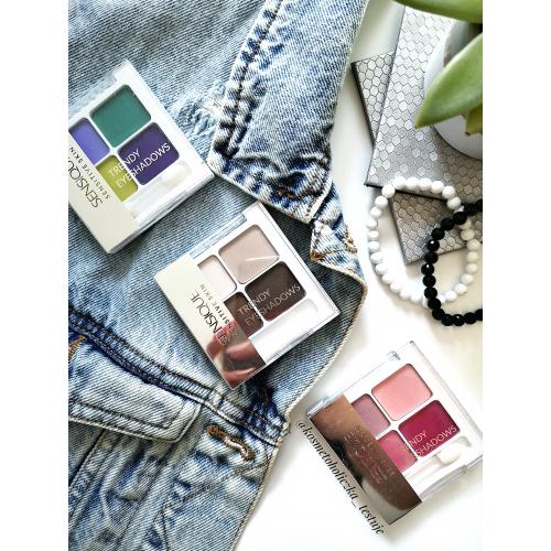 Sensique Sensitive Skin, Trendy Eyeshadows (Poczwórne cienie do powiek) - opinie | zdjęcie do recenzji od kosmetoholiczka_testuje