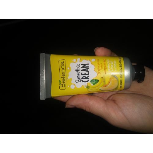 Bielenda Smoothie Cream, Prebiotyczny krem energetyzujący `Prebiotyk + banan + melon` - opinie | zdjęcie do recenzji od AgatkaRr - 2