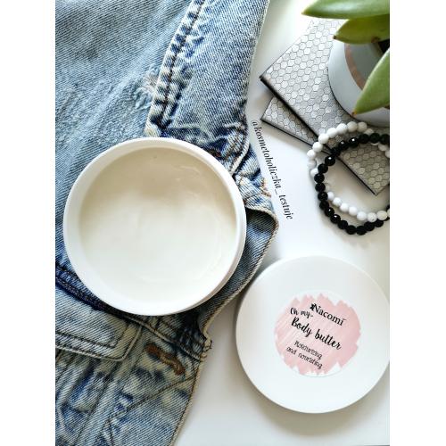 Nacomi Natural Body Butter Argan Oil & Butter Shea `Fresh Green Tea` (Masło do ciała `Zielona Herbata`) - opinie | zdjęcie do recenzji od kosmetoholiczka_testuje