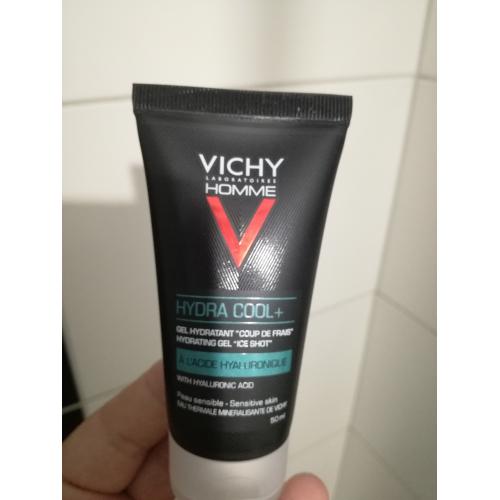 Vichy Homme, Hydra Cool +, Gel Hydratant Coup de Frais (Krem -żel z efektem chłodzenia) - opinie | zdjęcie do recenzji od GLAMBERTULA