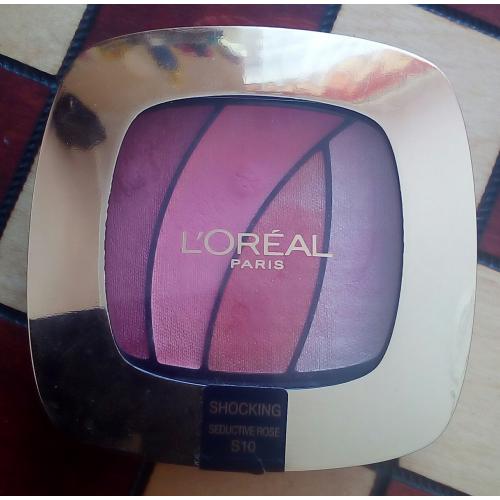 L'Oreal Paris Color Riche, Les Ombre (Paleta cieni do powiek) - opinie | zdjęcie do recenzji od bbozenka - 2