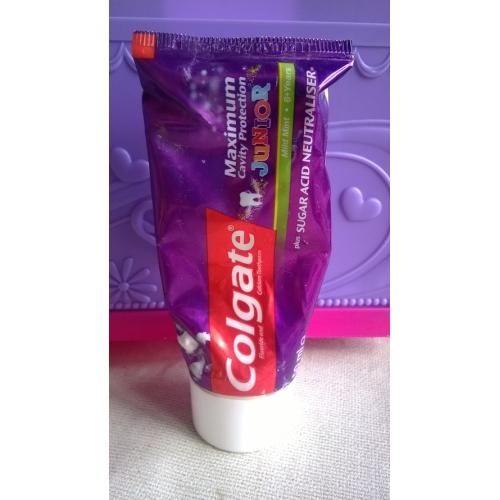 Colgate Maximum Cavity Protection Junior 6+ Toothpaste (Pasta do zębów dla dzieci 6+) - opinie | zdjęcie do recenzji od mazia135