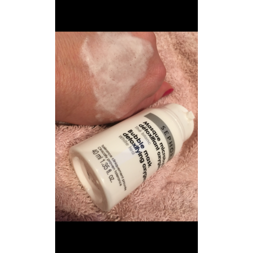 Sephora Masque Microbulles Détoxifiant Oxygénant (Oczyszczająco - dotleniająca maseczka z mikropęcherzykami) - opinie | zdjęcie do recenzji od ivva1