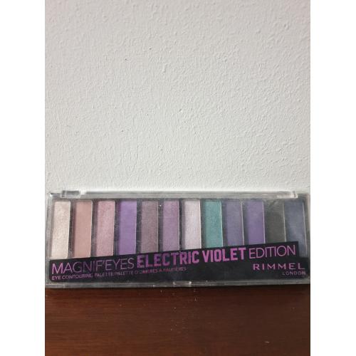 Rimmel Magnif'eyes, Electric Violet Edition Eye Contouring Palette (Paleta cieni do powiek) - opinie | zdjęcie do recenzji od nirvana86