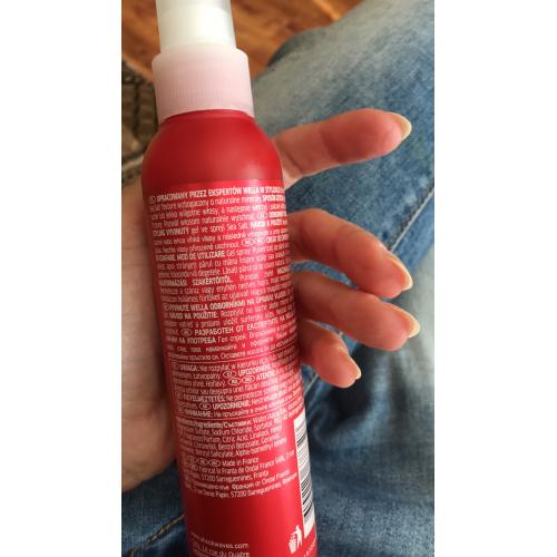 Wella Shockwaves  Texture'n Shine (Żel w sprayu) - opinie | zdjęcie do recenzji od rozarozewicz - 2