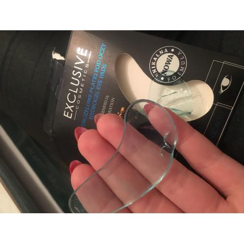 Exclusive Cosmetics Hydrogel Eye Pads (Hydrożelowe płatki pod oczy z kwasem hialuronowym) - opinie | zdjęcie do recenzji od Monaliza222222222 - 2
