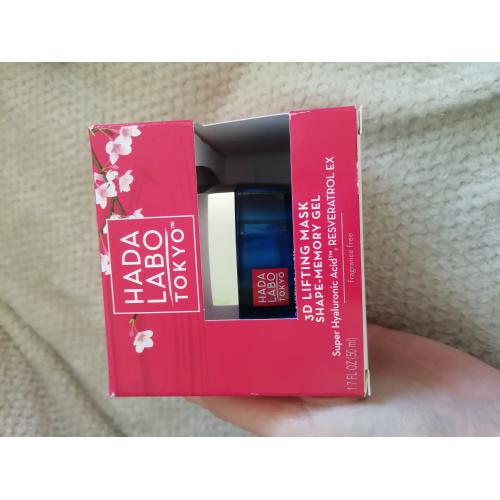 Hada Labo Tokyo 3D Lifting Mask (Liftingująca maska na twarz i szyję) - opinie | zdjęcie do recenzji od Thanksajoyous - 2
