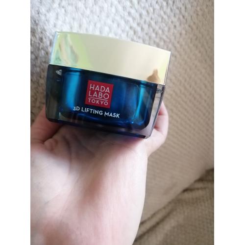 Hada Labo Tokyo 3D Lifting Mask (Liftingująca maska na twarz i szyję) - opinie | zdjęcie do recenzji od Thanksajoyous - 3