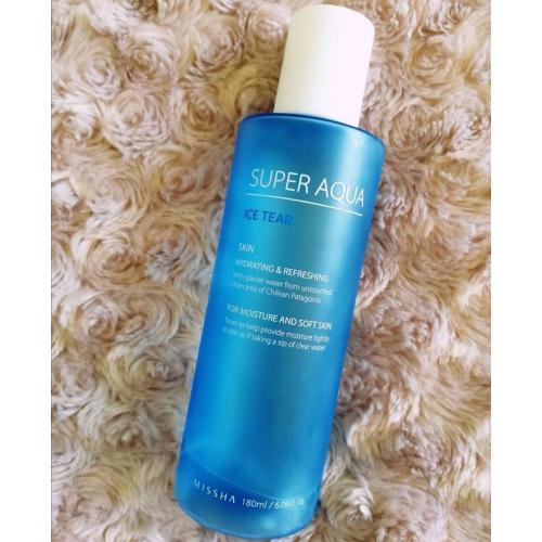 Missha Super Aqua Ice Tear, Toner (Tonik na bazie wody z lodowca) - opinie | zdjęcie do recenzji od Thanksajoyous - 1