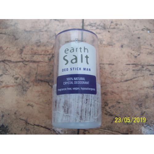 Sense & Body Earth Salt, Hipoalergiczny dezodorant w sztyfcie dla mężczyzn - opinie | zdjęcie do recenzji od Smerfeta83 - 1