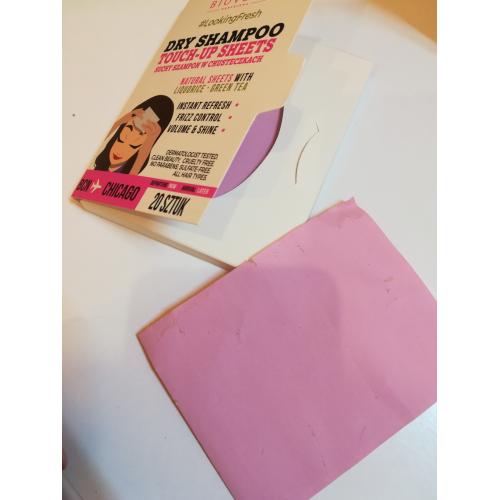 Biovene Barcelona #LookingFresh Dry Shampoo Touch-up Sheets (Suchy szampon w papierku) - opinie | zdjęcie do recenzji od ev1336 - 3