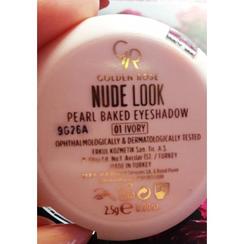 Golden Rose Nude Look, Pearl Baked Eyeshadow (Wypiekany perłowy cień do powiek) - opinie | zdjęcie do recenzji od Barunia - 2