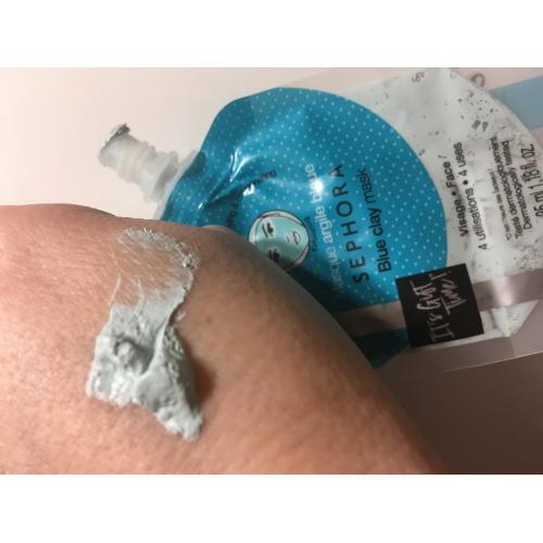 Sephora Blue Clay Mask (Maseczka z niebieskiej glinki) - opinie | zdjęcie do recenzji od ivva1