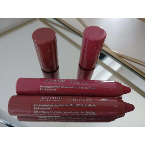 Alverde Matt Lipstick (Matowa pomadka w sztyfcie) - opinie | zdjęcie do recenzji od weroncia85 - 3