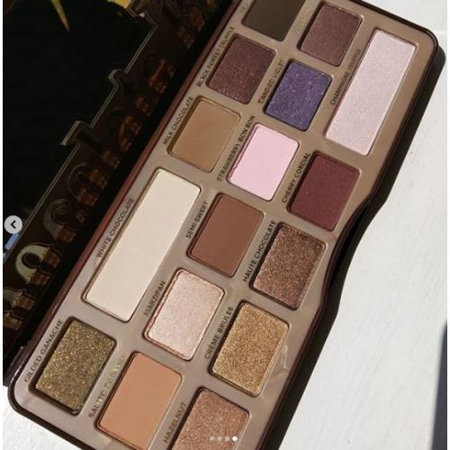 Too Faced Chocolate Bar, Eyeshadow Palette (Paleta cieni do oczu o zapachu pudru kakaowego) - opinie | zdjęcie do recenzji od Natalia_04