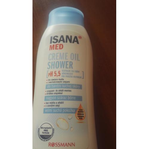 Isana Med, Creme - Ol Dusche (Kremowy żel pod prysznic z leczniczymi olejami) - opinie | zdjęcie do recenzji od Paszkowska93 - 1
