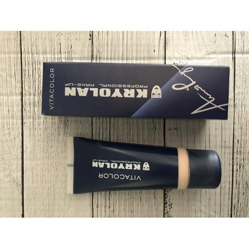 Kryolan Vitacolor Cream Foundation With High Covering Powder (Mocno kryjący podkład) - opinie | zdjęcie do recenzji od Testerka90 - 1