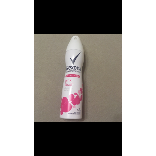 Rexona Motionsense, Pink Blush, Anti-perspirant Spray 48h (Antyperspirant w sprayu) - opinie | zdjęcie do recenzji od ivva1