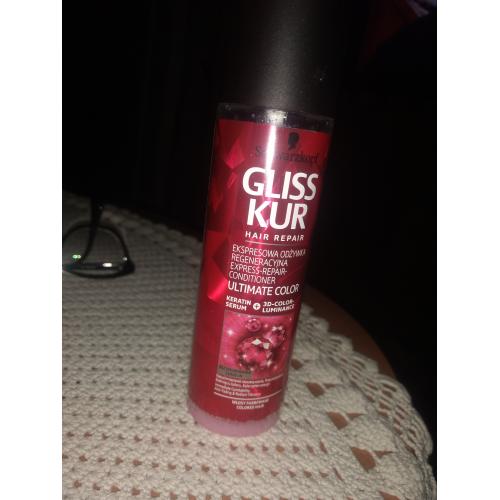 Schwarzkopf Gliss Ultimate Color, Ekspresowa odżywka regenerująca - opinie | zdjęcie do recenzji od joaska1992