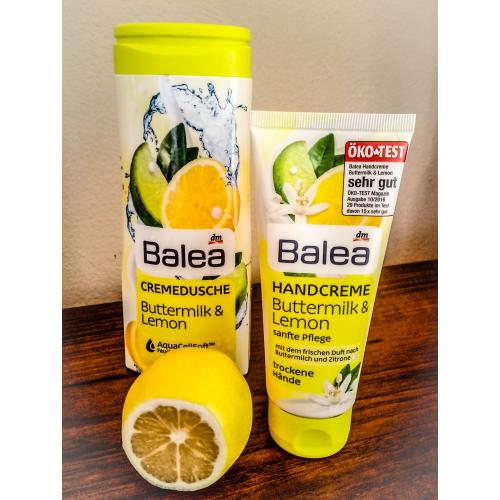 Balea Handcreme Buttermilk & Lemon (Krem do rąk z maślanką i ekstraktem z cytryny) - opinie | zdjęcie do recenzji od Nathaliee85